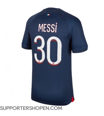 Paris Saint-Germain Lionel Messi #30 Hemma Matchtröja 2023-24 Kortärmad